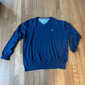 Men’s Lacoste v neck sweater